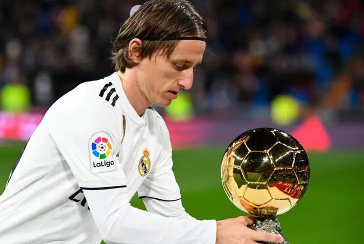 Luka Modric, Balón de Oro / Fuente: Real Madrid Select an Image