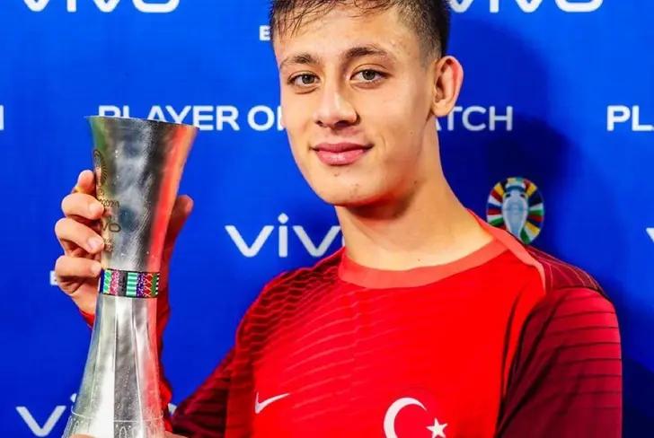 Arda Güler fue MOTM con la Selección de Turquía en la Eurocopa / Foto: Eurocopa