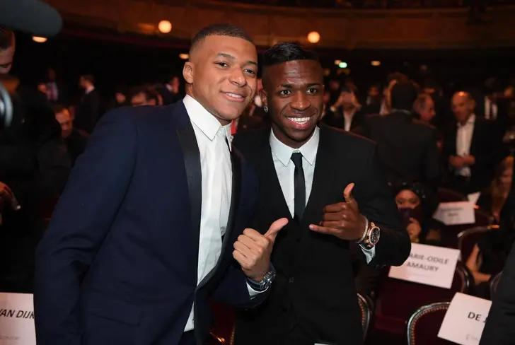 Vinicius Junior y Kylian Mbappé / Foto: ElDesmarque