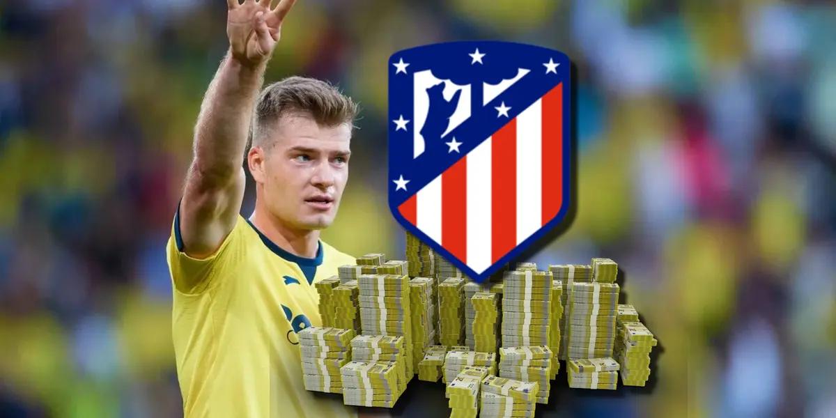 Alexander Sorloth, delantero del Villarreal