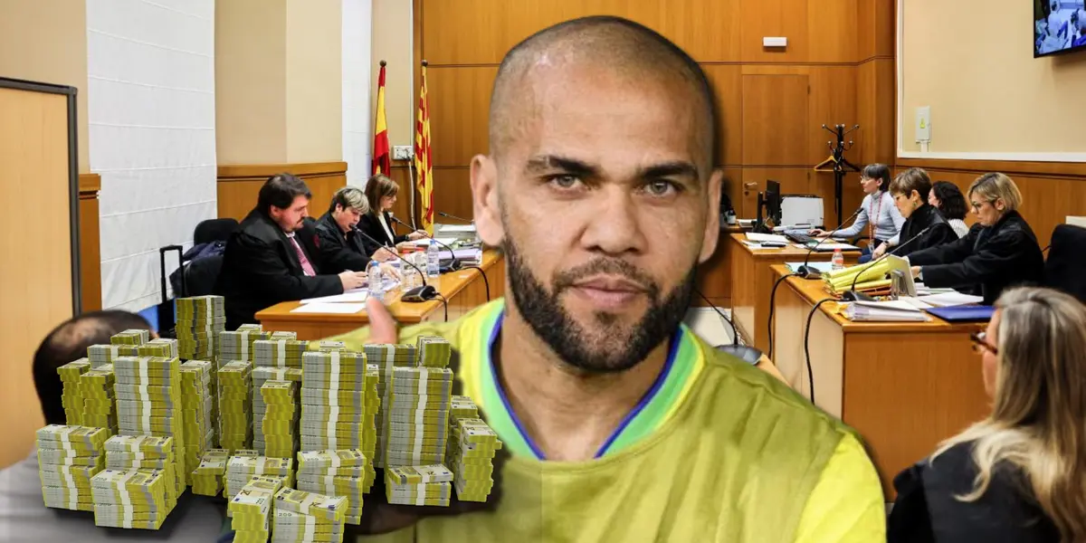 Alves pagó 1 millón para salir pero la policía no confía en él, esto le quitaron