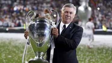 Ancelotti levantando la Champions en 2022. (Foto: EFE)