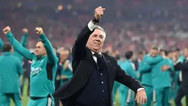 Ancelotti sonríe. (Foto: EFE)