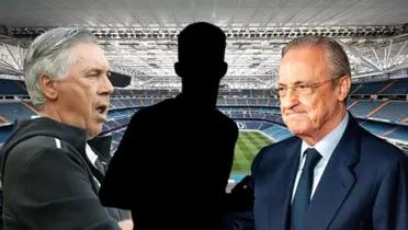 Ancelotti y Florentino Pérez