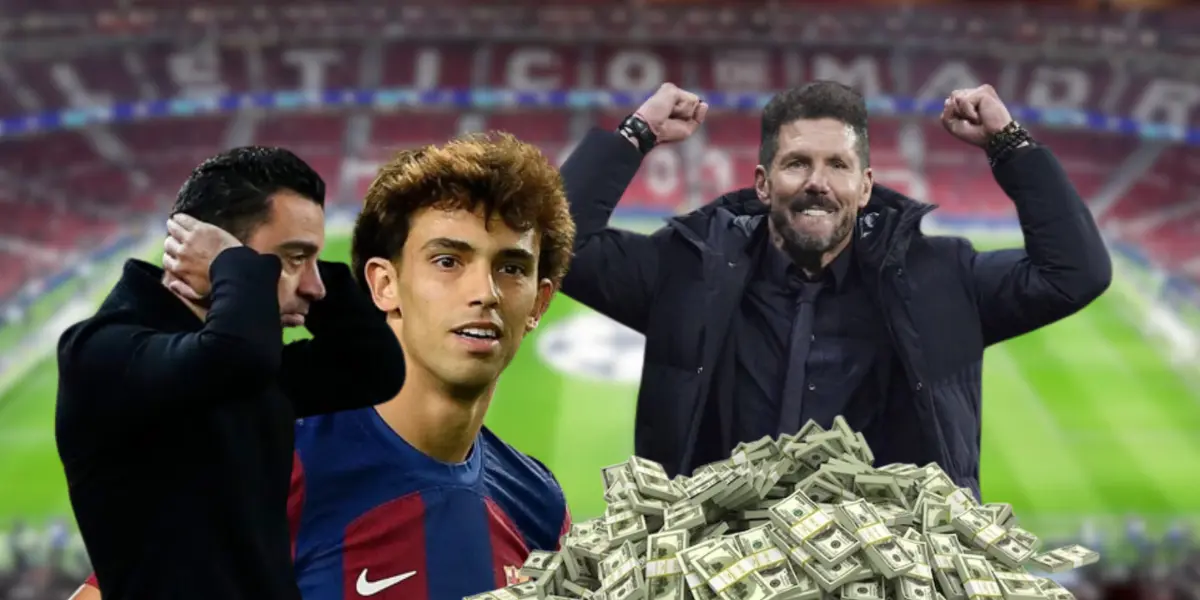 Barça no quiere a Joao Félix y un echado por Simeone le dejaría dinero al Atleti