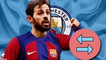 Bernardo Silva, posible nuevo refuerzo del FC Barcelona, ahora en Manchester City