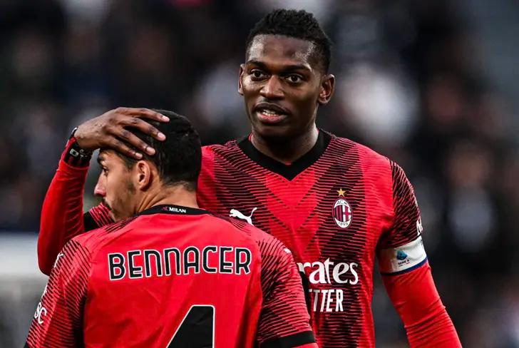 Rafael Leão, delantero del AC Milan