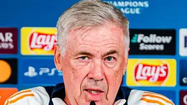 Carlo Ancelotti. Foto: redes del Real Madrid.