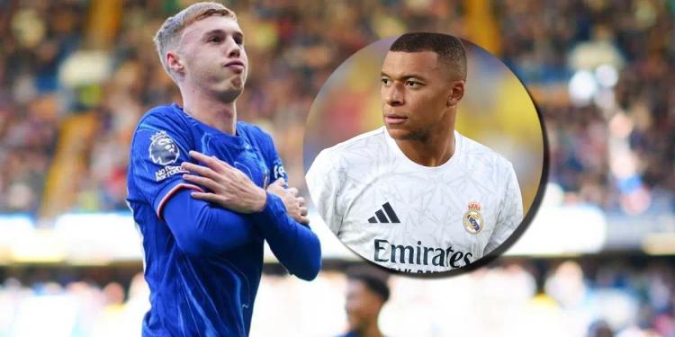 Mientras Mbappé gana 36 millones de euros, el salario para Cole Palmer en el Real Madrid