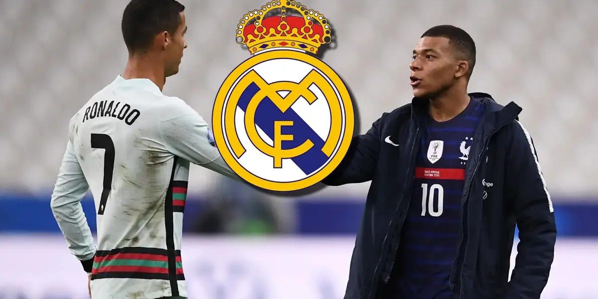 Cristiano Ronaldo y Kylian Mbappé / Foto: 20 minutos