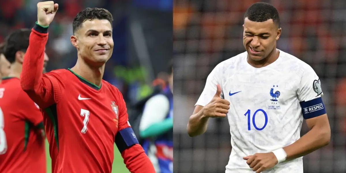 Cristiano Ronaldo y Kylian Mbappé / Foto: Collage