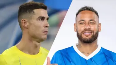 Cristiano Ronaldo y Neymar