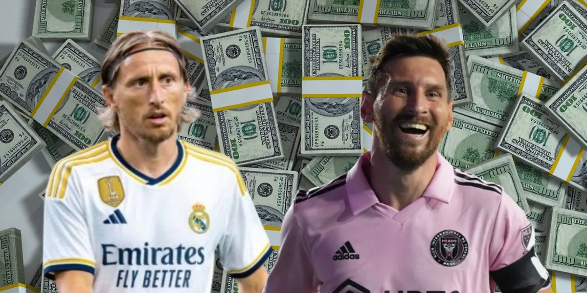 De cobrar 11 millones en el Madrid, el sueldo para Modric en el Inter Miami