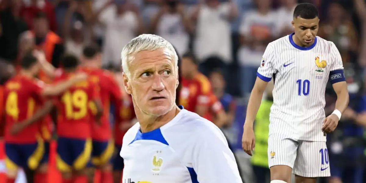 Didier Deschamps y Kylian Mbappé / Foto: OKDiario