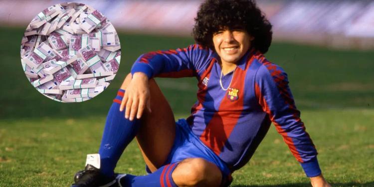 A 4 años de su partida, lo qué pasó con la fortuna de Diego Maradona, figura del FC Barcelona