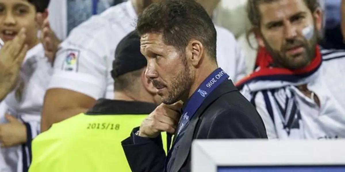 Diego Simeone, director técnico del Atlético de Madrid