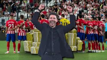 Diego Simeone, entrenador del Atlético de Madrid