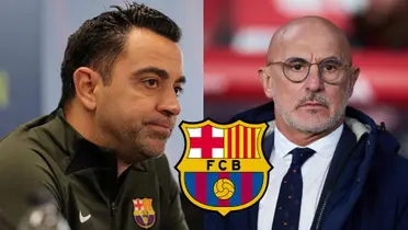 El entrenador del Barça le dio una recomendación a De La Fuente.