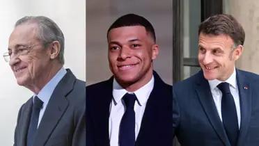 El presidente de Francia y Florentino Pérez se reunieron por Mbappé.