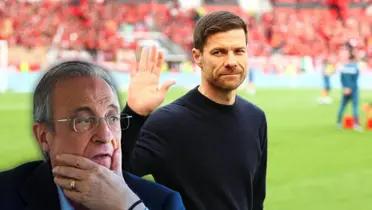 Florentino Pérez y Xabi Alonso Foto: ABC y Marca