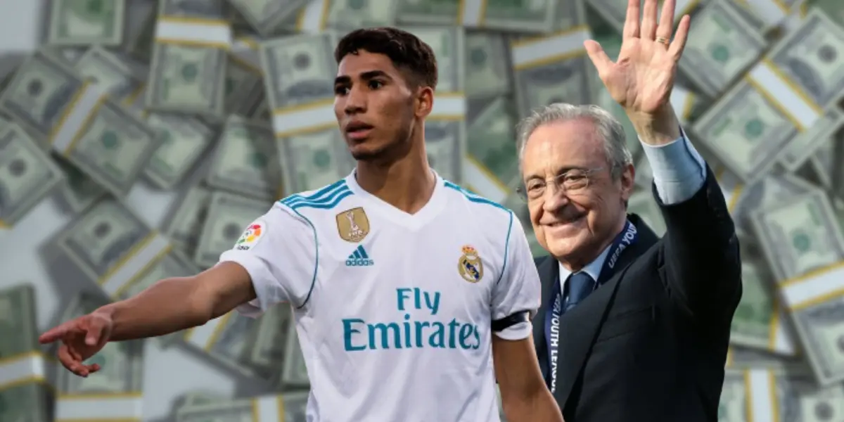 Gana 14 millones en el PSG, lo que pondría el Madrid para fichar a Hakimi