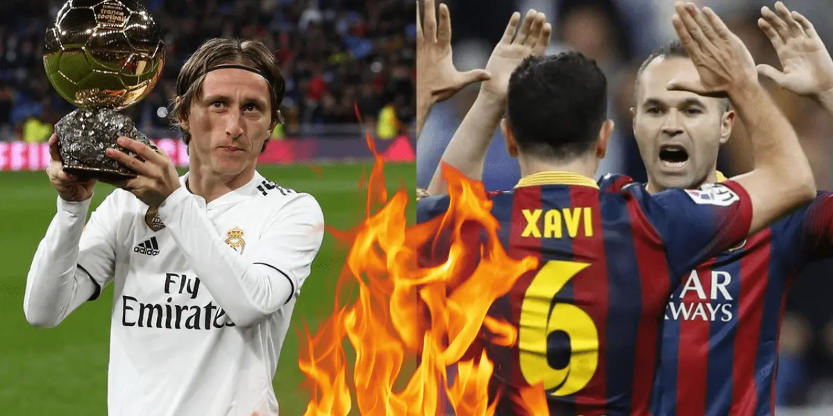 Habrían 3 razones que hacen a Modric superior a Xavi e Iniesta juntos.