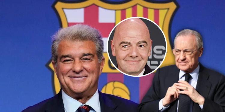 Problemas para Florentino, la decisión de la FIFA que alegraría al Barcelona