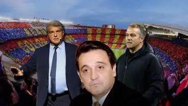 Joan Laporta, Hansi Flick y Negreira