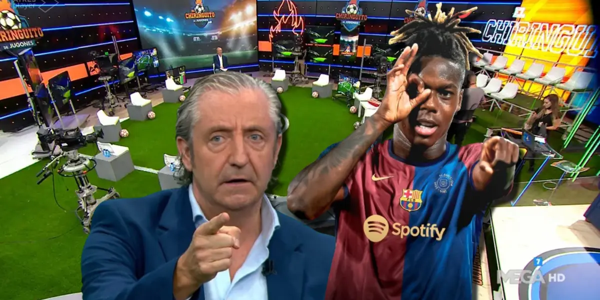 (VIDEO) Así reaccionó Pedrerol al saber que Nico Williams podría jugar en el Barça