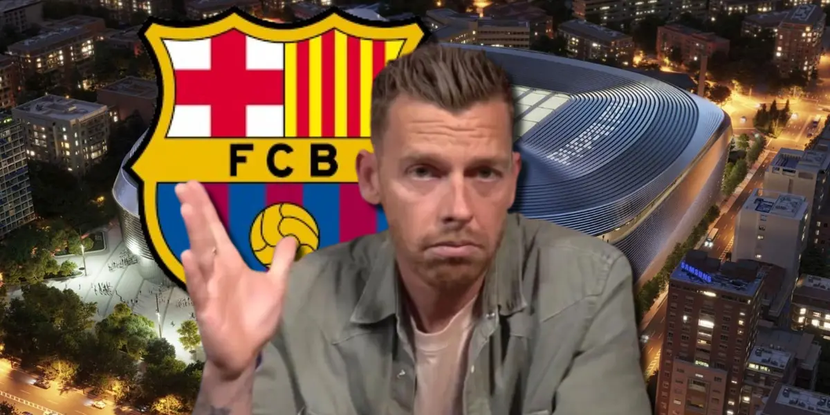 (VIDEO) Jota Jordi sacó en cara los defectos del Bernabéu mientras esto dijo del Camp Nou