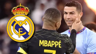 Kylian Mbappé y Cristiano Ronaldo / Foto: Collage