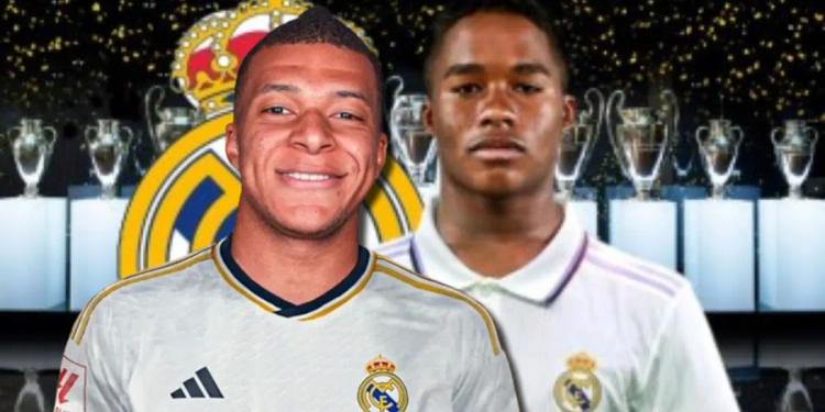 Endrick ocupará este dorsal en el Real Madrid, porque Kylian Mbappé le ganó la 9