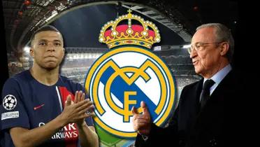 Kylian Mbappé y Florentino Pérez / Foto: Collage