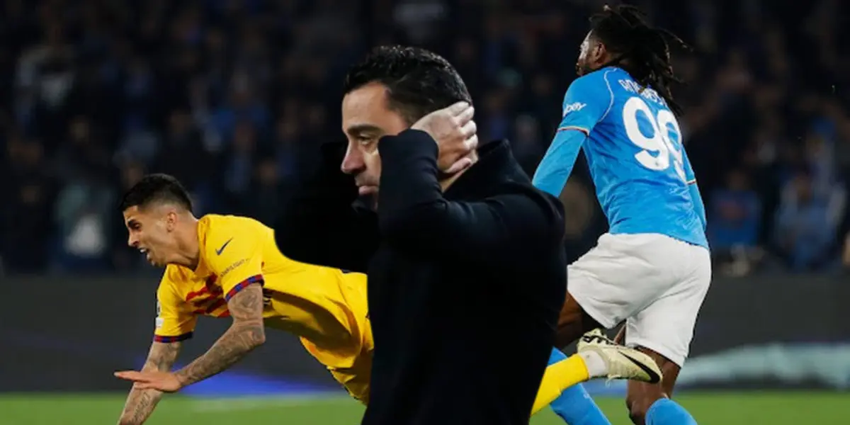 La jugada que pudo cambiarlo todo en el Napoli vs Barça y que lamenta Xavi