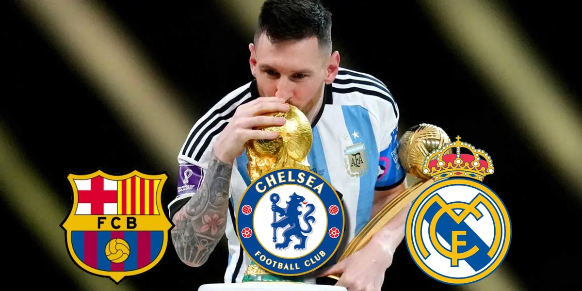 Lionel Messi, campeón del mundo con la Selección de Argentina