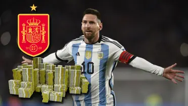Lionel Messi, Selección de España