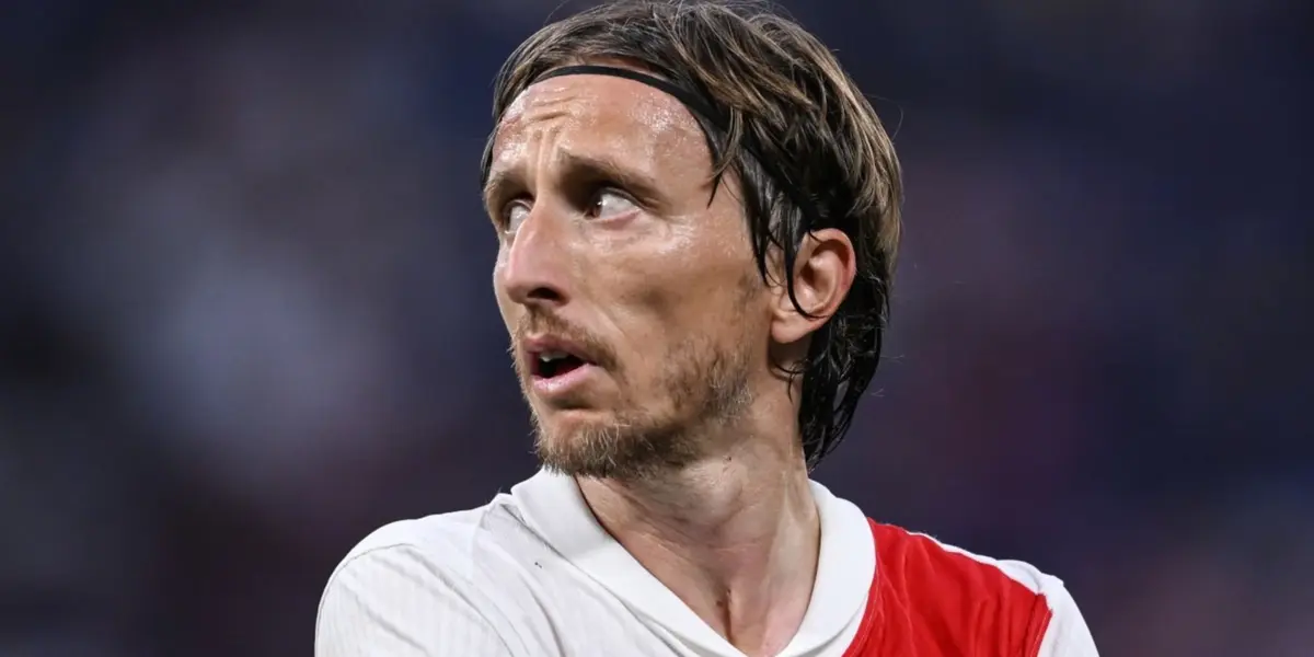 Desconsolado, la cara que puso Modric tras ser eliminado de la Euro por Italia