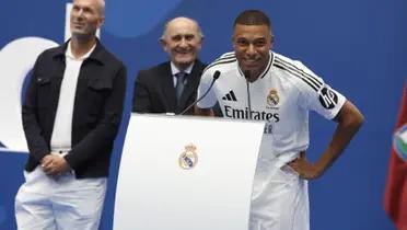 Mbappé siendo presentado en el Real Madrid. (Foto: Real Madrid)