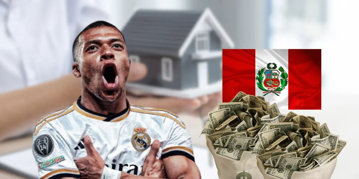 Mientras Mbappé busca casa en Madrid, el peruano con una mansión de 9 millones