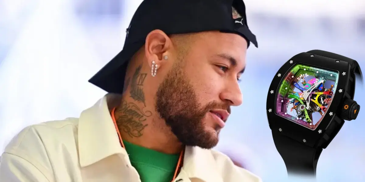 (VIDEO) Gana 150 millones en Al-Hilal y mira lo que gastó Neymar en un reloj