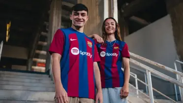 Nueva camiseta del FC Barcelona / Foto: FC Barcelona