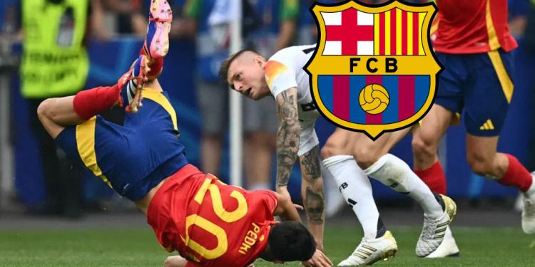 Pedri se lesionó por 1 mes y mira los millones que puede pedir Barça a la UEFA