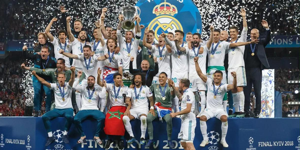 Real Madrid campeón 2018. Foto: redes del Real Madrid.