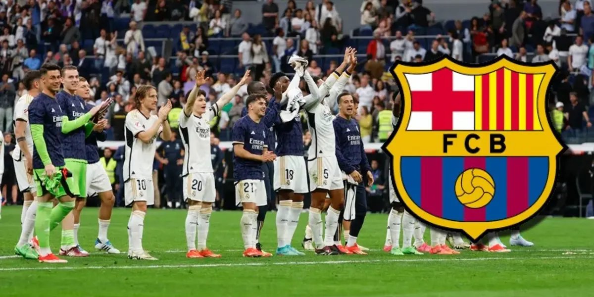 Real Madrid celebrando el título de LaLiga