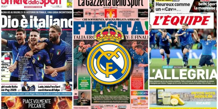 (VIDEO) Lo que piensa la prensa italiana del Real Madrid, que enfrentará al AC Milán en Champions League