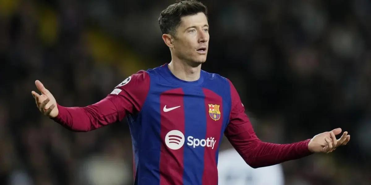 Robert Lewandowski, delantero del FC Barcelona