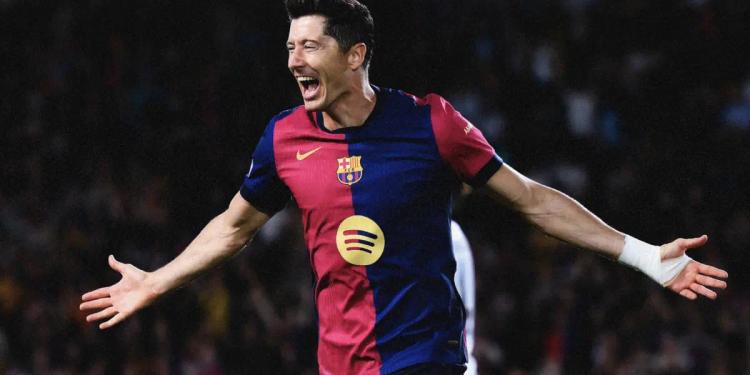 Muchos ya lo daban por retirado y el nuevo récord que alcanzó Robert Lewandowski con el Barcelona