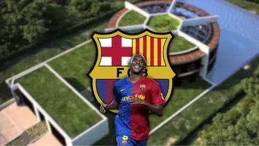 Samuel Eto'o Foto: YouTube y FC Barcelona