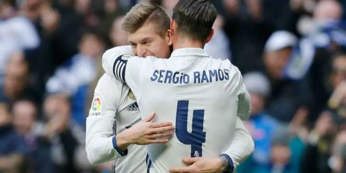 Sergio Ramos y Toni Kroos en Real Madrid