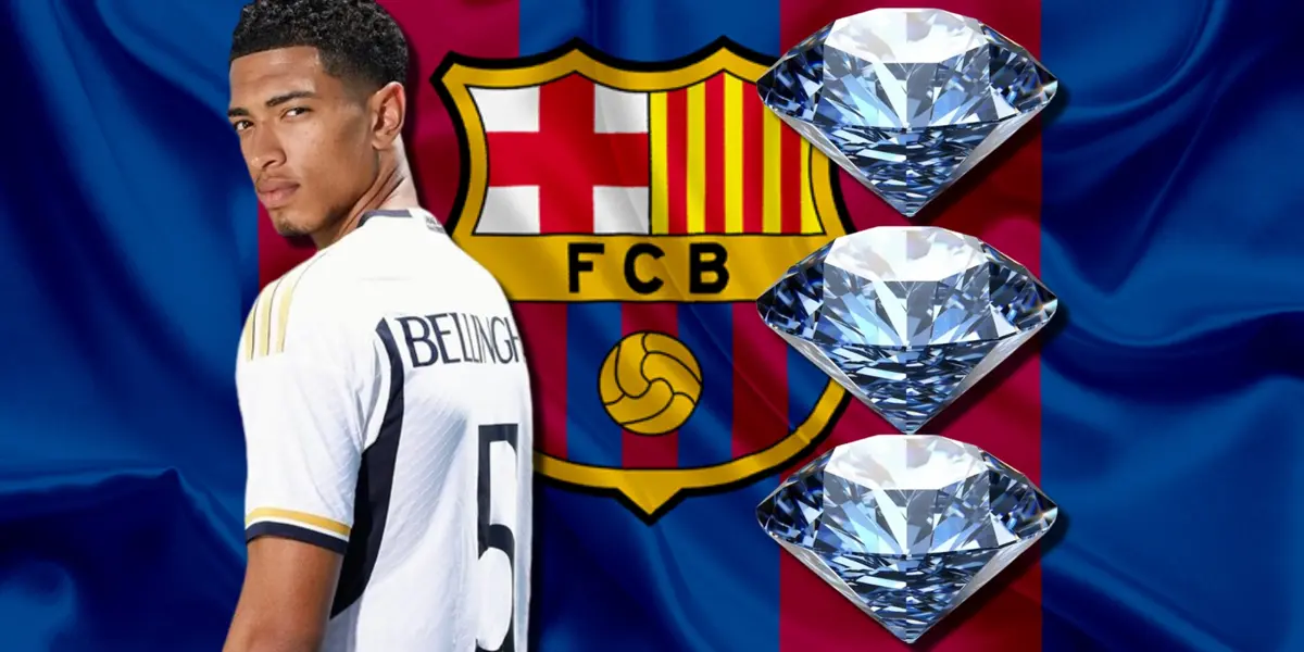Solamente vendiendo a estas 3 joyas, Barça podría comprar a Bellingham del Madrid